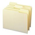 File Folders | Smead 11928 1/3-Cut Tabs Assorted Letter Size 0.75 in. Expansion File Folders - Manila (24/Pack) image number 2