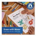 Permanent Markers | EXPO 2134345A Vis-a-Vis Wet Erase Marker Fine Bullet Tip Assorted Colors 8/Pack image number 2