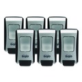Soap Dispensers | GOJO Industries 5271-06 Fmx-20 6.5 in. X 4.7 in. X 11.7 in. 2,000 mL Soap Dispenser - Black/chrome (6/Carton) image number 0