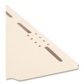 File Folders | Smead 14600 0.75 in. Expansion Top Tab Heavyweight Fastener Folders - Manila Exterior/Letter Size (50/Box) image number 5