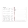 Notebooks & Pads | Blue Sky 110394 11 in. x 8.5 in. 12-Month (Jan-Dec 2026) Joselyn Weekly/Monthly Planner - Pink/Peach/Black Cover image number 4