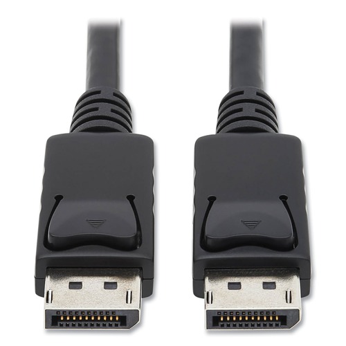 Electronic Adapters & Chargers | Tripp Lite P580-006 6 ft. DisplayPort Cable with Latches (M/M) - Black image number 0