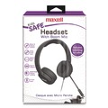 Office Electronics & Batteries | Maxell 198021 Kid's Headphone-Wired, Black image number 1