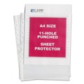 Just Launched | C-Line 08037 2 in. x 11-3/4 in. x 8-1/4 in. Standard Weight Poly Sheet Protector, Clear (50/Box) image number 1