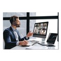 Office Electronics & Batteries | Morpheus 360 HS6750ANC Sanctuary Wireless Noise Canceling UC Headset with Boom Mic HS6750ANC, Binaural, Over the Head Headset image number 3