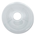 Cups and Lids | Boardwalk BWKPET912DOMEPK 9 oz. to 12 oz. PET Cold Cup Dome Lids - Clear (100/Pack) image number 2