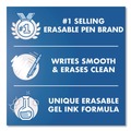 Pens | Pilot PIL21074 Frixion Waai Erasable Gel Pen, Retractable, Extra Fine 0.5 mm, Cherry Ink, Beige/Cherry Barrel, Dozen image number 6
