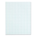 Notebooks & Pads | TOPS 35101 8.5 in. x 11 in. (10 sq/in., 1 sq/in.) Cross Section Quadrille Rule Pads - White (50 Sheets/Pad) image number 0