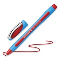 Pens | Schneider 150202 Slider Memo XB Extra-Bold 1.4 millimeter Stick Ballpoint Pen - Red Ink/Red/Light Blue Barrel (10/Box) image number 1