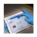 Cleaning Gloves | Ansell 54422 6 mil Thick 9.5 in. Long Powder-Free G10 2PRO Nitrile Gloves - Medium, Blue (100/Box) image number 5