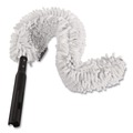 Cleaning Brushes | Rubbermaid Commercial HYGEN FGQ85200WH00 28.38 in. Handle HYGEN Quick-Connect Flexible Dusting Wand image number 1
