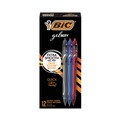 Pens | BIC RGLCG11AST Gel-ocity Quick Dry 0.7 mm Fine Gel Pen - Assorted Ink and Barrel Colors (1-Dozen) image number 0