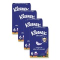 Tissues | Kleenex 54317 Ultra Soft 3-Ply Facial Tissue - White (4/Carton) image number 0