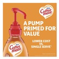 Condiments | Coffee-Mate 12536266 50.7 oz. Liquid Creamer Pump Bottle - Caramel (2/Carton) image number 6