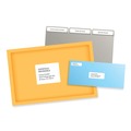 Labels | PRES-a-ply 30602 1.33 x 4 Laser Printer Labels - White (1400/Box) image number 2