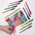 Pens | Zebra 41960 1 mm Bold Doodler'z Stick Gel Pen - Assorted Ink and Barrel Colors (60/Pack) image number 3