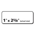 Labels | PRES-a-ply 30606 1 in. x 2.63 in. Laser Printer Labels - White (30/Sheet, 250 Sheets/Box) image number 4