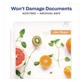 Sheet Protectors | Avery 77004 8.5 in. x 5.5 in. Heavyweight Top Load Sheet Protector - Clear (25/Pack) image number 5