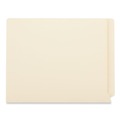 File Folders | Universal UNV13120 Reinforced Straight End Tab 2-Fastener File Folders - Letter, Manila (50/Box) image number 0