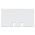 Flash Cards | Rolodex 67558 2.25 in. x 4 in. Plain Unruled Refill Card - White (100/Pack) image number 1
