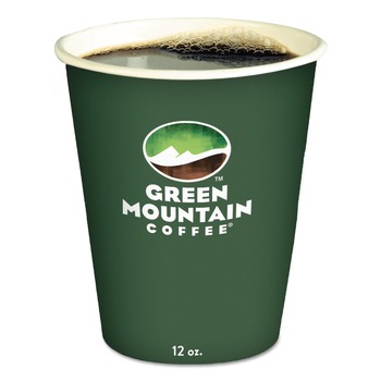 TABLETOP AND SERVEWARE | Green Mountain Coffee 5000363813 12 oz Green Mountain Design Paper Hot Cups (1000/Carton)
