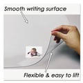 Back to School Sale | Artistic 60-8-0MS KrystalView 38 in. x 24 in. Glossy Desk Pad with Antimicrobial Protection - Clear image number 2