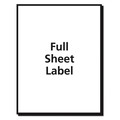 Labels | Avery 08665 8.5 in. x 11 in. Matte Clear Shipping Labels - Clear (25/Pack) image number 1