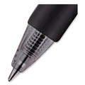 Pens | uni-ball 65940 Signo 0.7 mm Retractable Gel Pen - Black Ink/Silver/Black Barrel/Medium (1-Dozen) image number 2