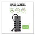 Surge Protectors | Belkin BP112230-08 4320 J 12 AC Outlets 8 ft. Cord Pivot Plug Surge Protector - Gray image number 5
