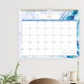 Bulletin Boards | Blue Sky BLS147010 15 in. x 12 in. 12-Month (Jul 2025-Jun 2026) Gemma Academic Wall Calendar - White/Blue Sheets image number 3