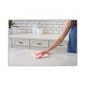 Cleaning Cloths | Boardwalk 2164040 16 in. x 16 in. Microfiber Cleaning Cloths - Pink (24/Pack) image number 3
