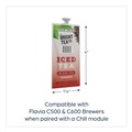 Beverages & Drink Mixes | FLAVIA 48047 The Bright Tea Co. Tea Freshpack - Unsweetened Iced Black (100/Carton) image number 6