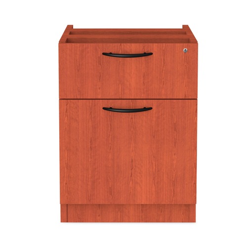Office Desks & Workstations | Alera ALEVA552222MC 15.63 in. x 20.5 in. x 19.25 in. Valencia Series 2-Drawer Hanging File Pedestal - Cherry image number 0