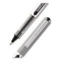 Pens | uni-ball 1921066 VISION Fine 0.7 mm Stick Roller Ball Pen - Black Ink Silver/Black/Clear Barrel (36/Pack) image number 5