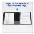 Just Launched | Avery 27551 11 in. x 8.5 in. 2 in. Capacity 3 Rings Durable Non-View Binder with DuraHinge and Slant Rings - Blue image number 5