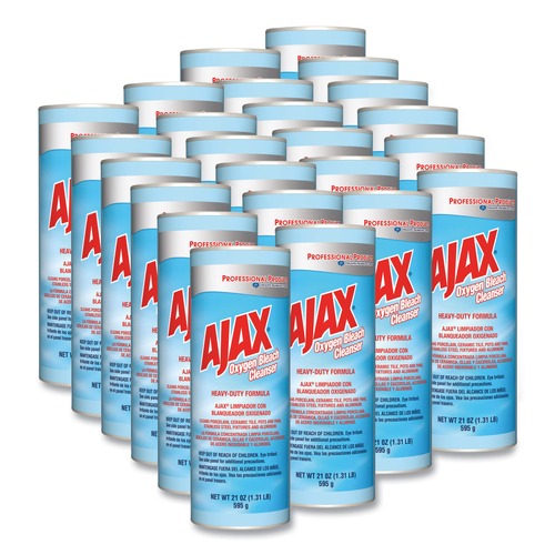 Bleach | Ajax 214278 21 oz. Oxygen Bleach Powder Cleanser (24/Carton) image number 0
