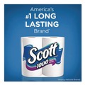 Toilet Paper | Scott 10060 1-Ply 4.1 in. x 3.7 in. Septic Safe Toilet Paper - White (48/Carton) image number 5