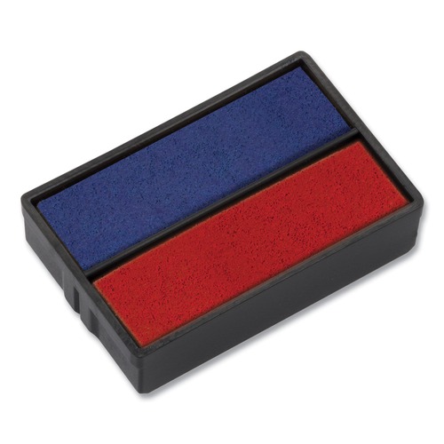 Stamps & Stamp Supplies | Trodat P4850BR 0.19 in. x 1 in. Printy Replacement Pad for Trodat Self-Inking Stamps - Blue/Red image number 0