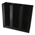 Cups and Lids | Vertiflex Commercial Grade VFPC-1000 Cup Holder for 8 oz to 32 oz Cups - Black image number 0