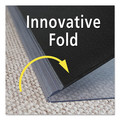 Office Chair Mats | ES Robbins 184603 45 x 53 Sit or Stand Mat for Carpet or Hard Floors - Clear/Black image number 2