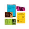 Copy & Printer Paper | Astrobrights 91398-01 8.5 in. x 11 in. 65 lbs. Cover Weight Color Cardstock - Assorted Colors (100/Pack) image number 4