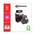 Back to School Sale | Innovera IVR72WN Remanufactured 370 Page-Yield Ink for 02 (C8772WN) - Magenta image number 1