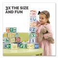 Arts & Crafts Supplies | Bankers Box 100016408 At Play 123 ABC Learning Blocks Corrugated Board Assorted 50/Pack image number 4