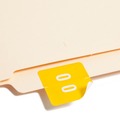 Just Launched | Smead 67420 1.5 in. x 1.5 in. "0-in End Tab File Folder Label - Yellow (250/Roll) image number 2