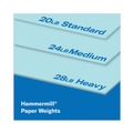 Copy & Printer Paper | Hammermill 10330-9 Colors 20 lbs. 8.5 in. x 11 in. Print Paper - Blue (500/Ream) image number 7