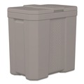 Office Filing Cabinets & Shelves | Suncast BMBX300D 23.75 in. x 15.75 in. x 23.75 in. 28 gal. Salt Box - Dove Gray image number 0