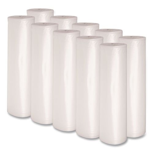 Just Launched | Boardwalk X8647DCKR01 43 in. x 47 in. 56 gal. 1.4 mil Low-Density Can Liners - Clear (100/Carton) image number 0