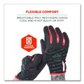 Cleaning Gloves | Ergodyne 17173 ProFlex 812 Standard Utility Gloves - Medium Black (1-Pair) image number 3
