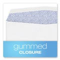 Paper & Printables | Adams 2219C 5.63in. x 9in. Gummed Closure Commercial Flap W-2 Laser Double Window Envelope - White (24/Pack) image number 4