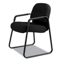 Office Chairs | HON H2093.CU10.T 23.25 in. x 28 in. x 36 in. Pillow-Soft 2090 Series Fabric Upholstery Guest Arm Chair - Black image number 10